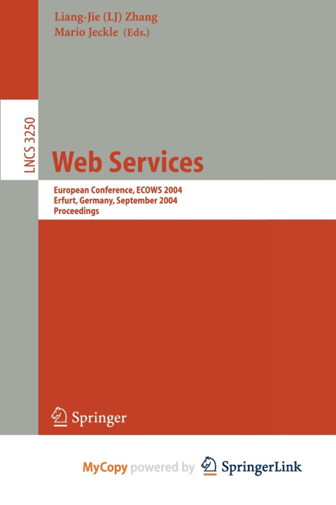 Knjiga Web Services Liang-Jie Zhang