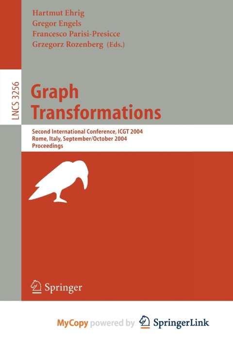 Könyv Graph Transformations Hartmut Ehrig