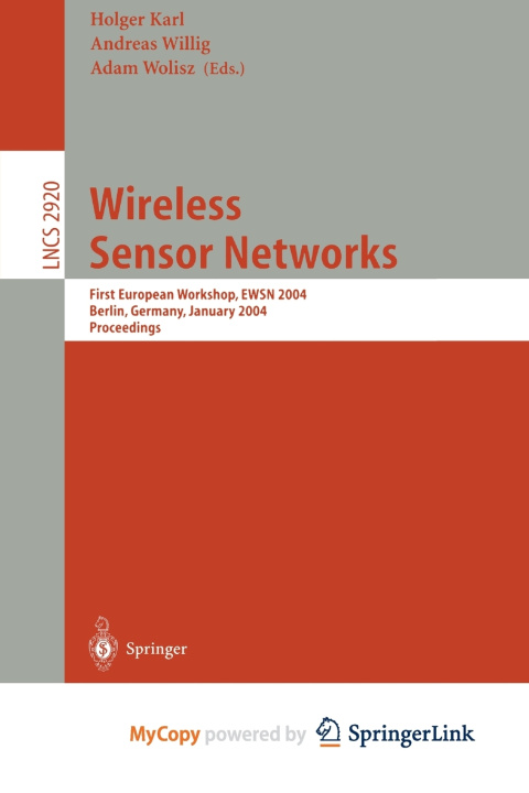 Book Wireless Sensor Networks Holger Karl