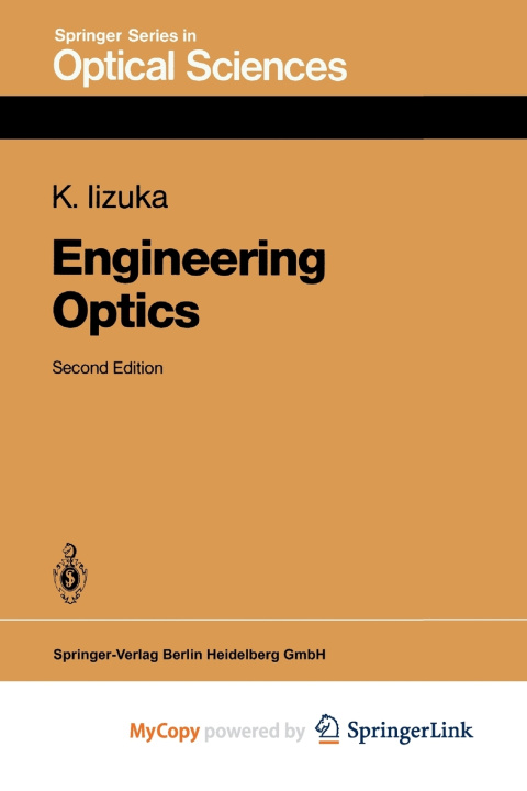 Knjiga Engineering Optics Iizuka Keigo Iizuka