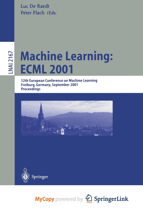 Carte Machine Learning Luc de Raedt