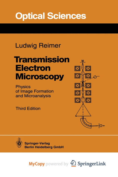 Knjiga Transmission Electron Microscopy Reimer Ludwig Reimer