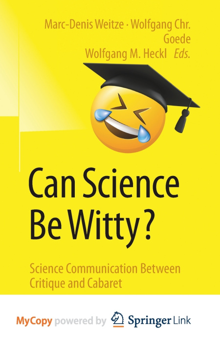 Knjiga Can Science Be Witty? Marc-Denis Weitze