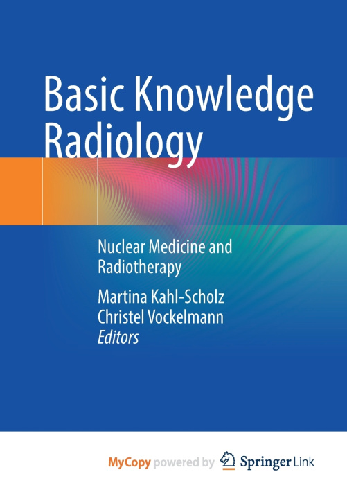 Book Basic Knowledge Radiology Martina Kahl-Scholz