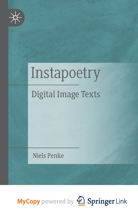 Knjiga Instapoetry Penke Niels Penke