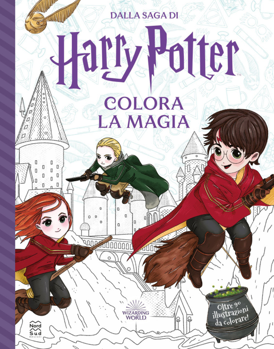Kniha Harry Potter. Colora la magia 
