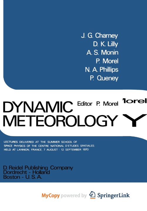Buch Dynamic Meteorology P. Morel