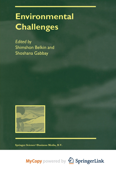 Boek Environmental Challenges Shoshana Gabbay