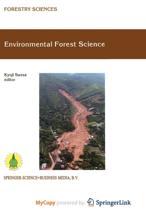 Knjiga Environmental Forest Science Kyoji Sassa