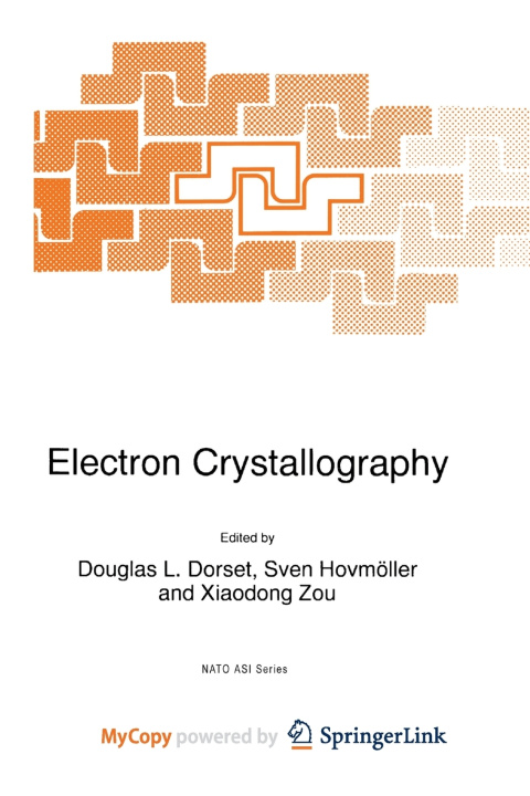 Book Electron Crystallography D. Dorset