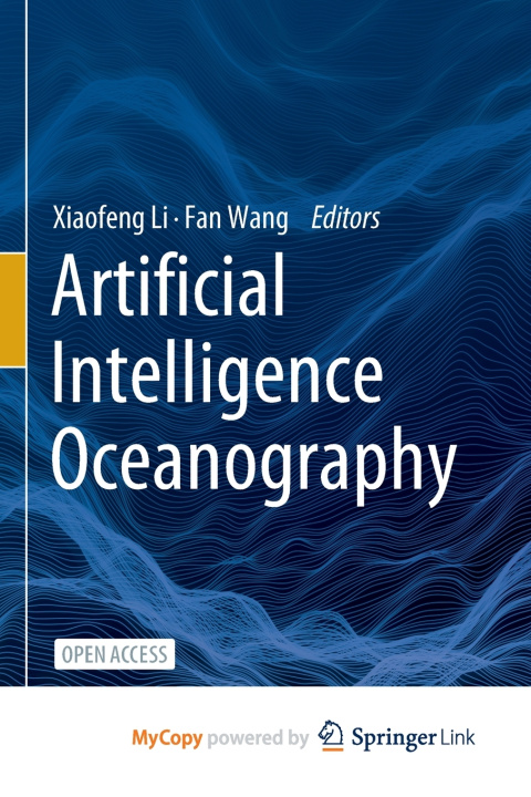 Knjiga Artificial Intelligence Oceanography Xiaofeng Li