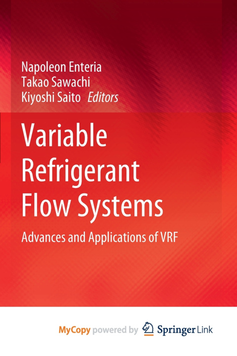 Knjiga Variable Refrigerant Flow Systems Napoleon Enteria
