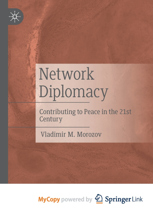 Carte Network Diplomacy Morozov Vladimir M. Morozov