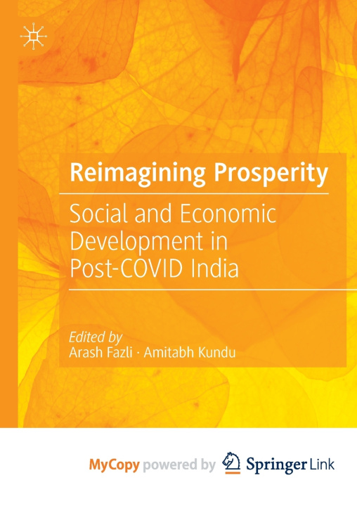 Knjiga Reimagining Prosperity Arash Fazli