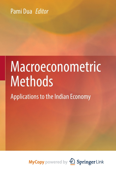 Carte Macroeconometric Methods Pami Dua