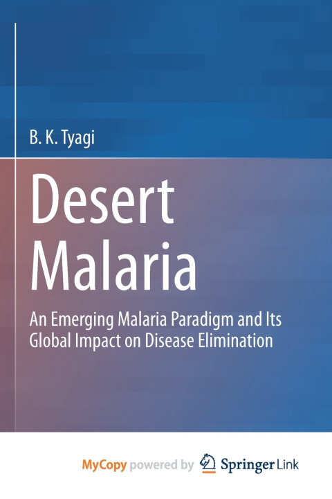 Knjiga Desert Malaria Tyagi B.K. Tyagi