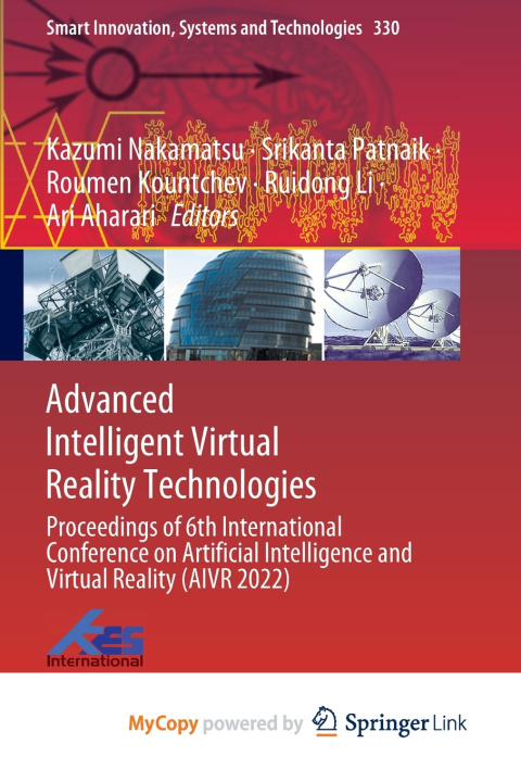 Knjiga Advanced Intelligent Virtual Reality Technologies Kazumi Nakamatsu