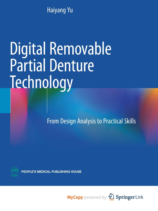 Knjiga Digital Removable Partial Denture Technology Yu Haiyang Yu