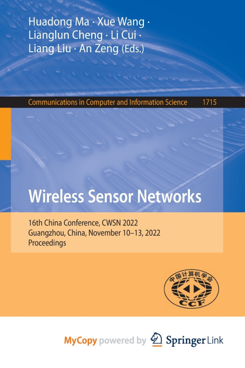 Book Wireless Sensor Networks Huadong Ma