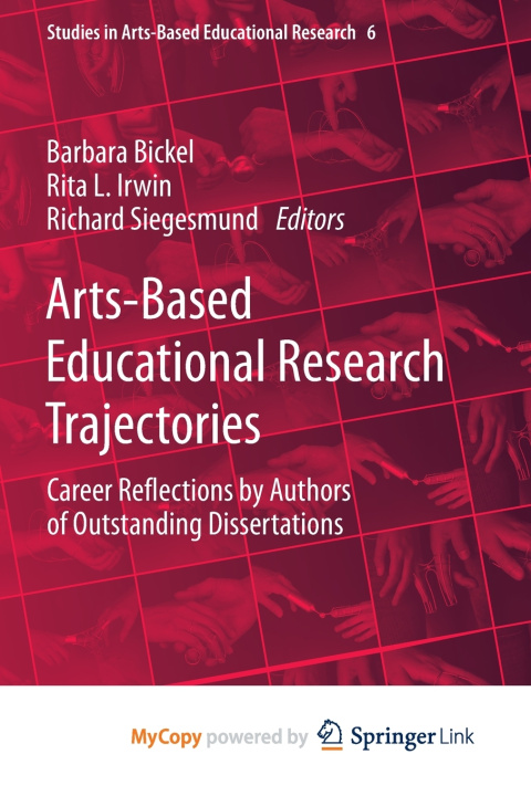 Boek Arts-Based Educational Research Trajectories Barbara Bickel