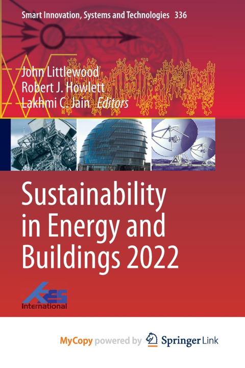 Kniha Sustainability in Energy and Buildings 2022 John Littlewood