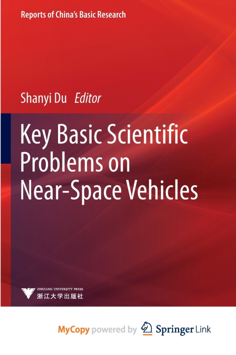 Kniha Key Basic Scientific Problems on Near-Space Vehicles Shanyi Du