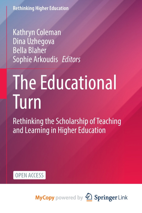 Knjiga Educational Turn Kathryn Coleman