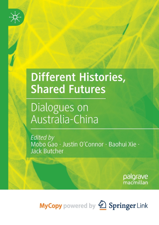 Carte Different Histories, Shared Futures Mobo Gao