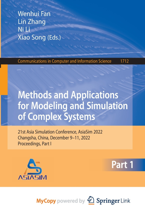 Carte Methods and Applications for Modeling and Simulation of Complex Systems Wenhui Fan