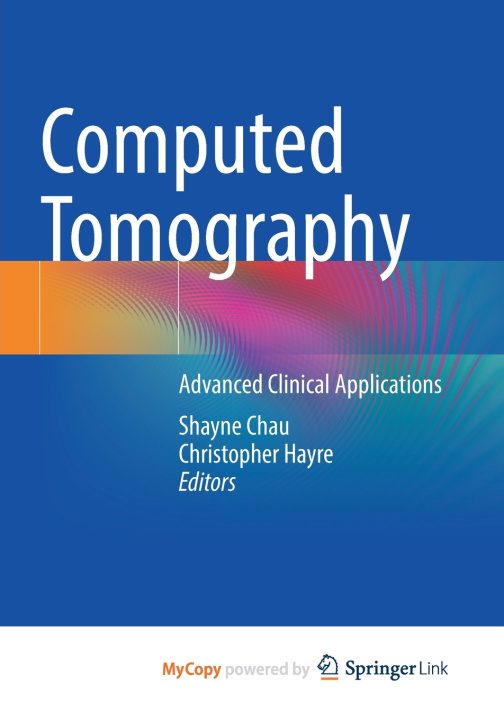 Book Computed Tomography Shayne Chau