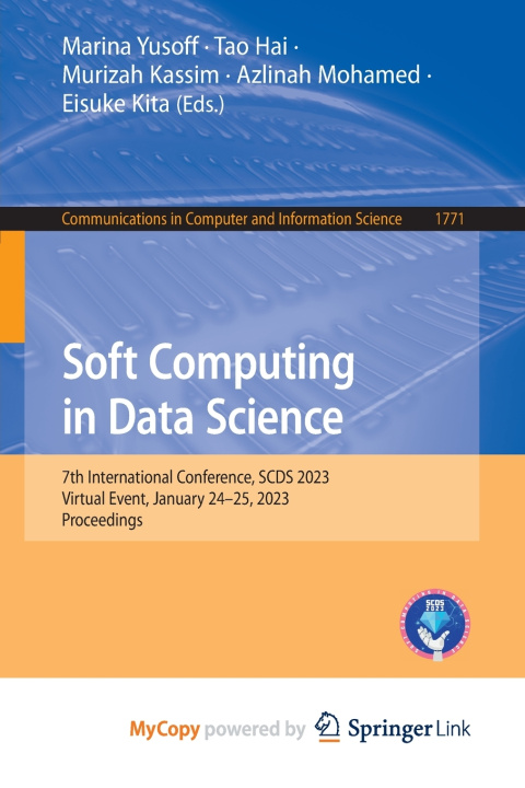 Knjiga Soft Computing in Data Science Marina Yusoff