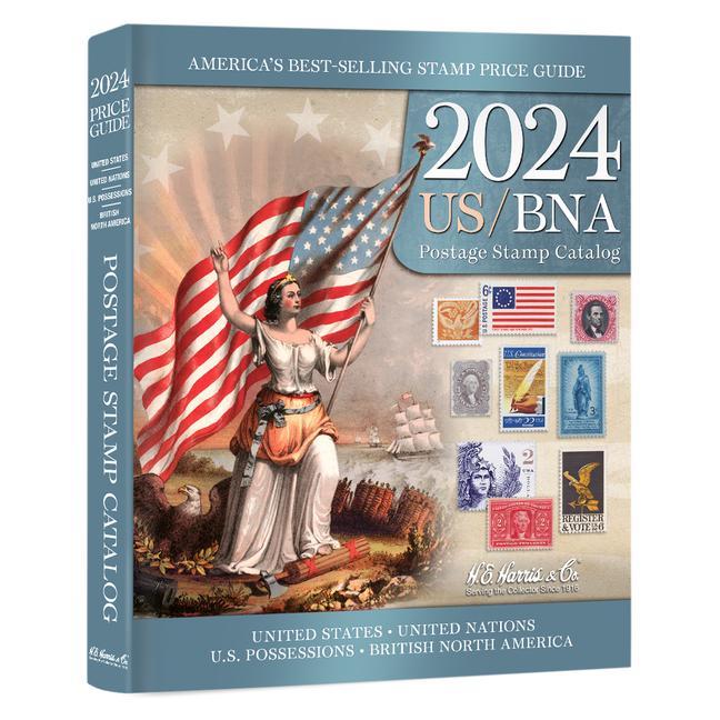 Knjiga Us/Bna 2024 Stamp Catalog 