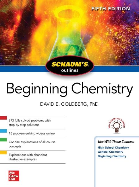 Kniha Schaum's Outline of Beginning Chemistry, Fifth Edition 