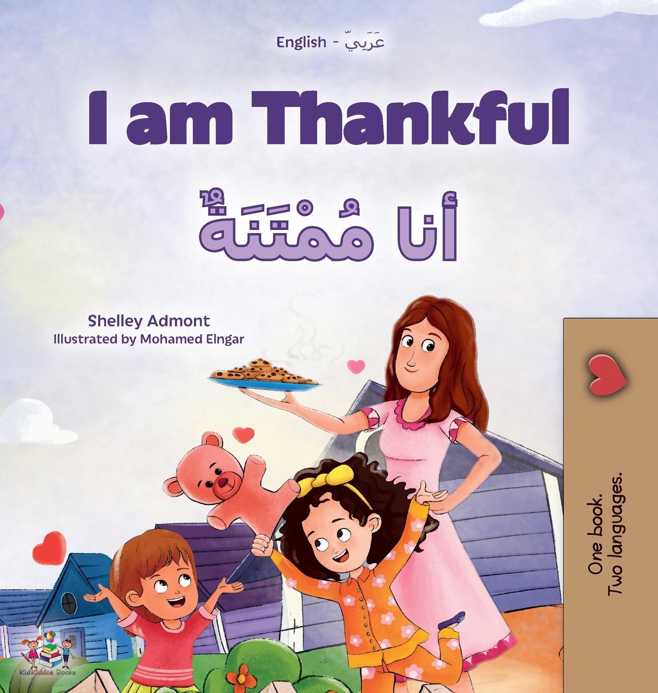 Книга I am Thankful (English  Arabic Bilingual Children's Book) Kidkiddos Books