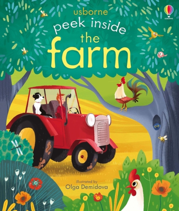 Kniha Peek Inside the Farm Olga Demidova