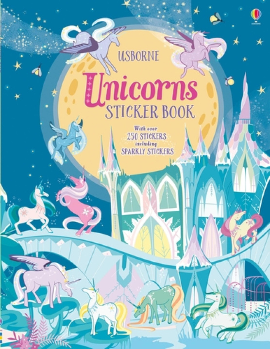 Kniha Unicorns Sticker Book Camilla Garofano