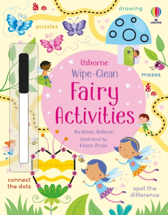 Kniha Wipe-Clean Fairy Activities Helen Prole