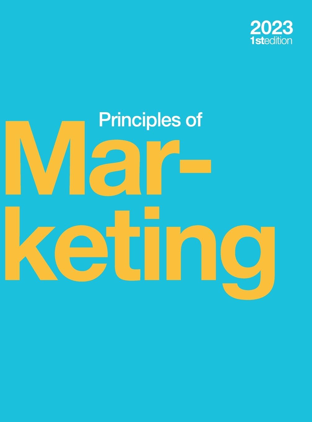 Carte Principles of Marketing (2023 Edition) Mark Green