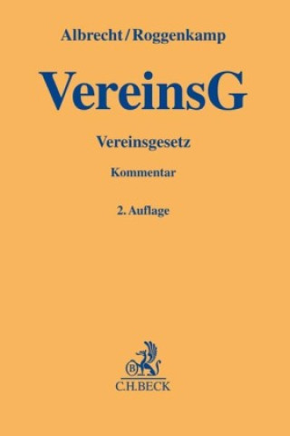 Βιβλίο Vereinsgesetz Florian Claus Albrecht