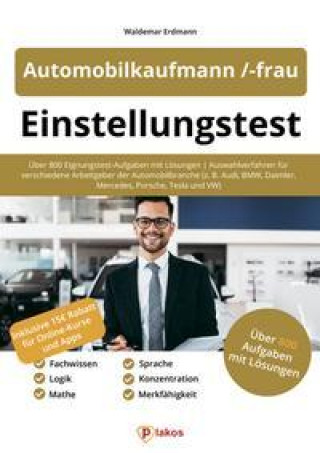 Kniha Einstellungstest Automobilkaufmann / -kauffrau 