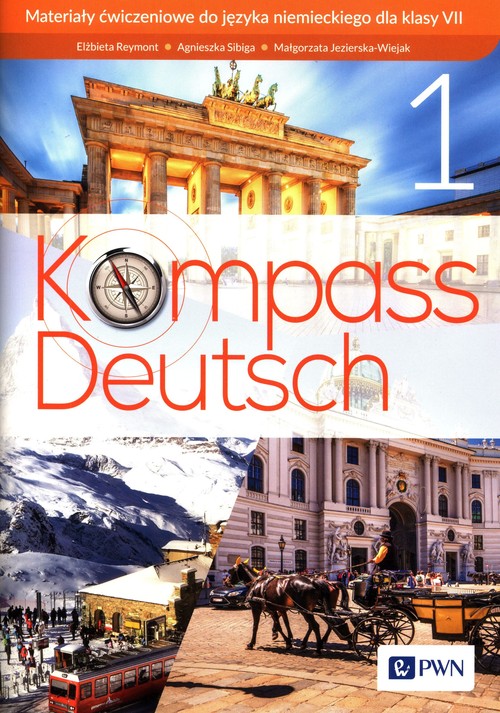 Kniha Kompass Deutsch 1. A1. Język niemiecki. Klasa 7. Materiały ćwiczeniowe 