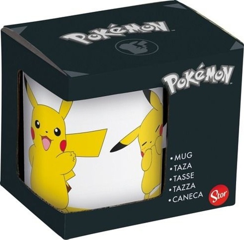 Kniha Pokémon Hrnek keramický - Pikachu pózy 315 ml 