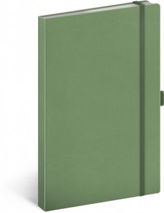 Kniha Notes Zelený, tečkovaný 