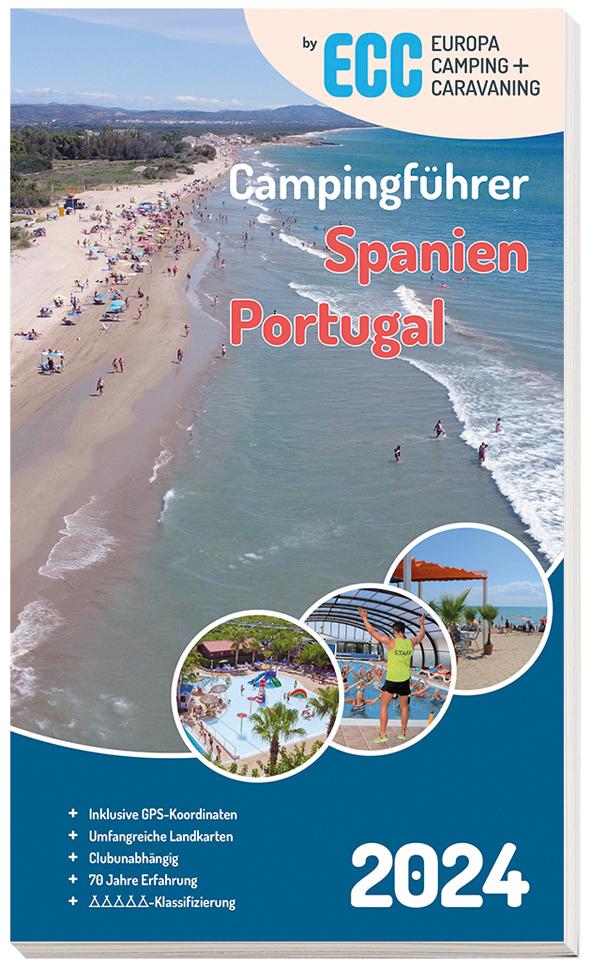 Knjiga ECC Campingführer Spanien / Portugal 2024 