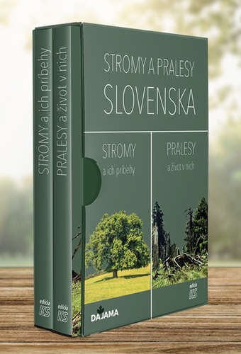Книга Stromy a pralesy slovenska ( set v obale) kolektív autorov Daniel