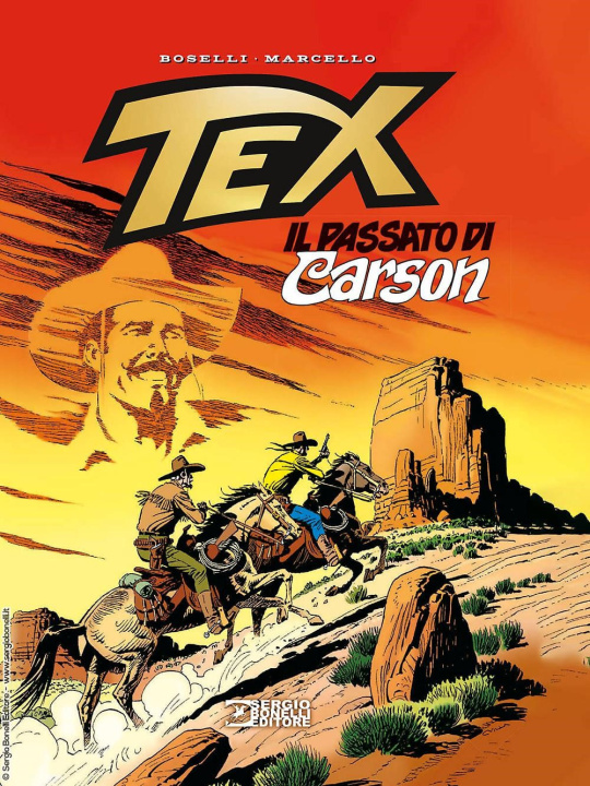 Knjiga Tex. Il passato di Carson Mauro Boselli