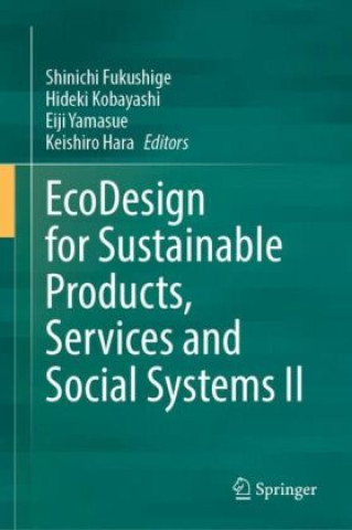 Buch EcoDesign for Sustainable Products, Services and Social Systems Il Shinichi Fukushige