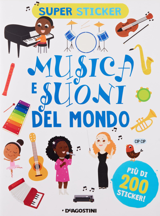 Kniha Musica e suoni del mondo. Super sticker Silvia Lombardi