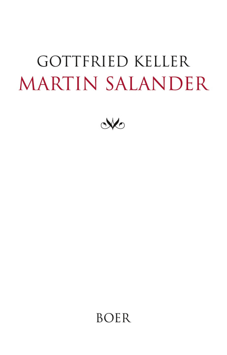 Knjiga Martin Salander Gottfried Keller