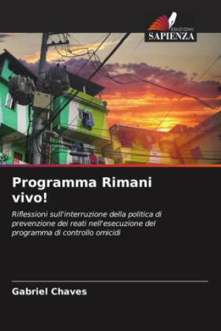 Knjiga Programma Rimani vivo! Gabriel Chaves